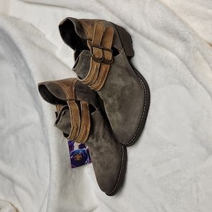 Rebels leather booties